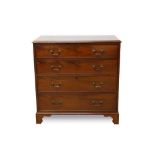 George III mahogany chest of drawers