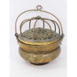 17th century brass censer