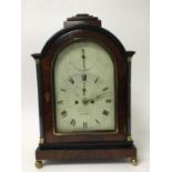 Fine George III bracket clock by Frodsham