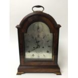 Good quality George III mahogany cased bracket clock by F.Nicholson ,London