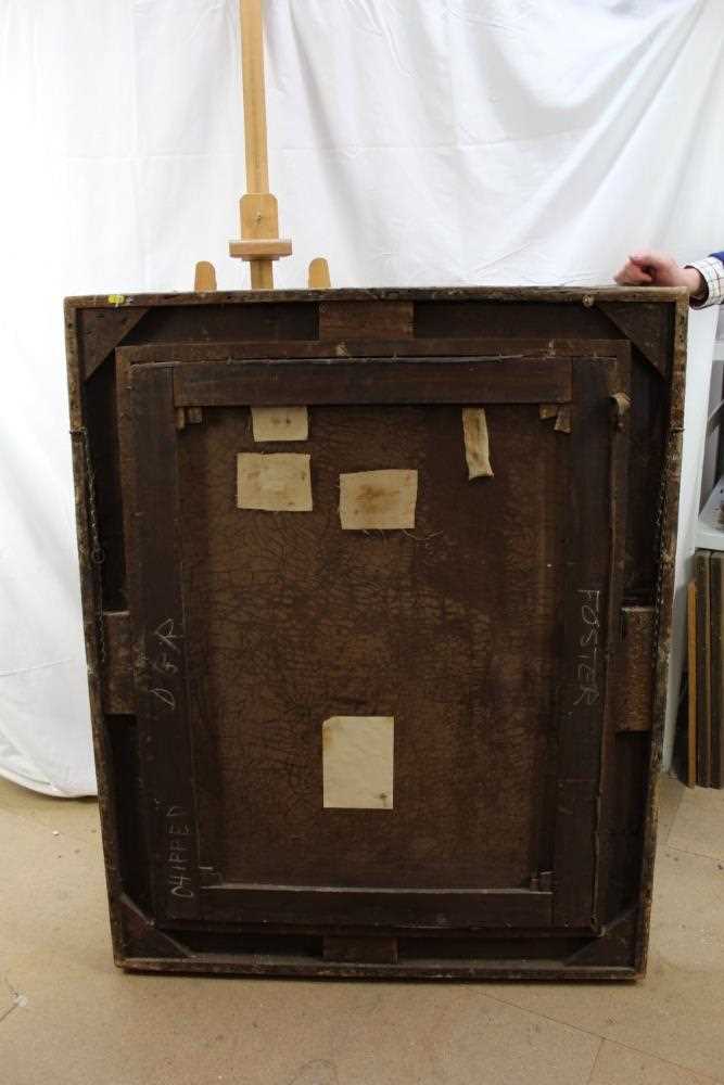 19th century oil on canvas- portrait of a gentleman in uniform, in gilt frame - Image 19 of 20