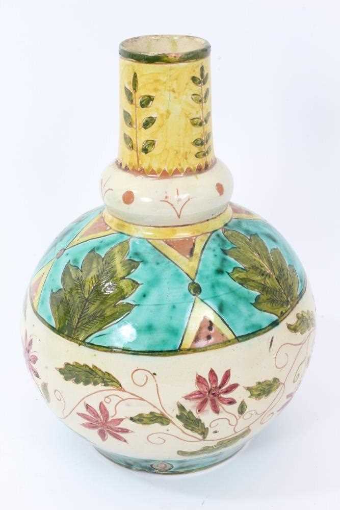 Near pair of Della Robbia vases - Image 9 of 13