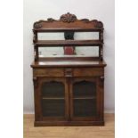 Early Victorian rosewood chiffonier