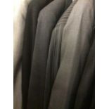 Gentlemen's Vintage suits Gieves and Hawkes Saville Row x 3 plus a silver grey three piece Mourning