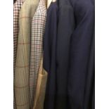 Gentlemen's jackets including tweed by Bertie Wooster, Chatsworth and Aquascutum, tweed waistcoat by