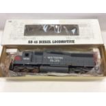 Railway Aristocraft SD-45 Diesel Locomotive ART- 22401B Southern Pacific 8938, boxed.