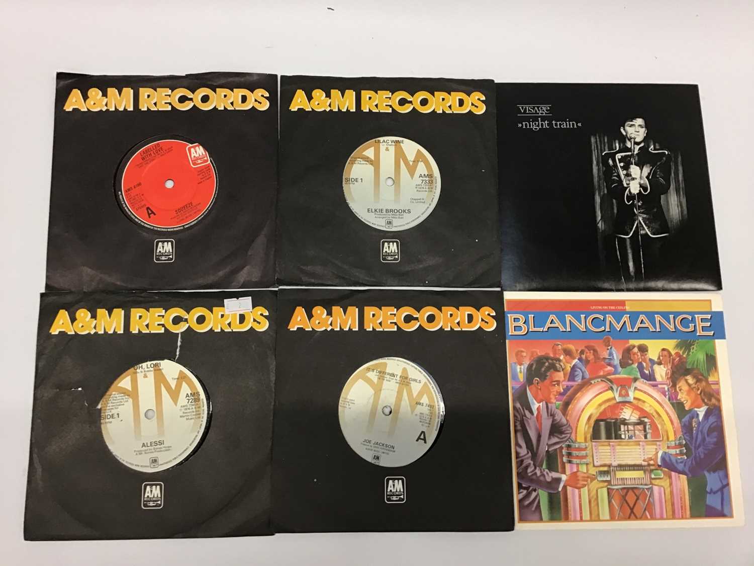 Collection of single records including The Alarm, Skids, Associates, Police, Talk Talk and Duran Dur - Image 5 of 5