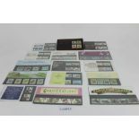 Stamps - Selection of GB Presentation Packs, strength in 1980's-90's period.