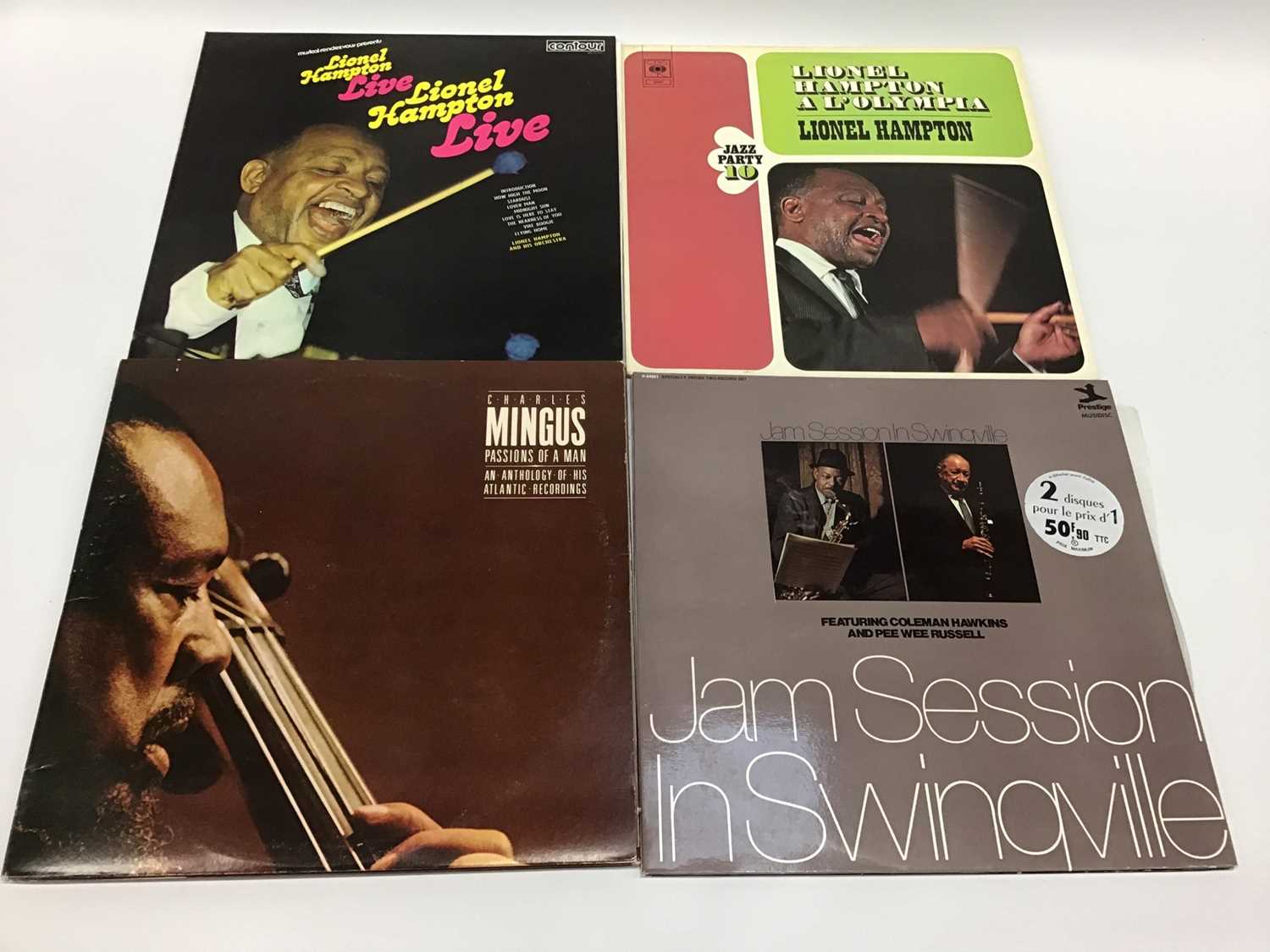 Jazz LP records including Lionel Hampton, Charles Mingus, Sonny Rollins, Sammy Price and Clifford Br - Image 8 of 9