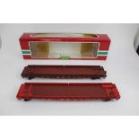 Railway Lehmann LGB Three boxed rolling stock items no. 40540, 42580 4058