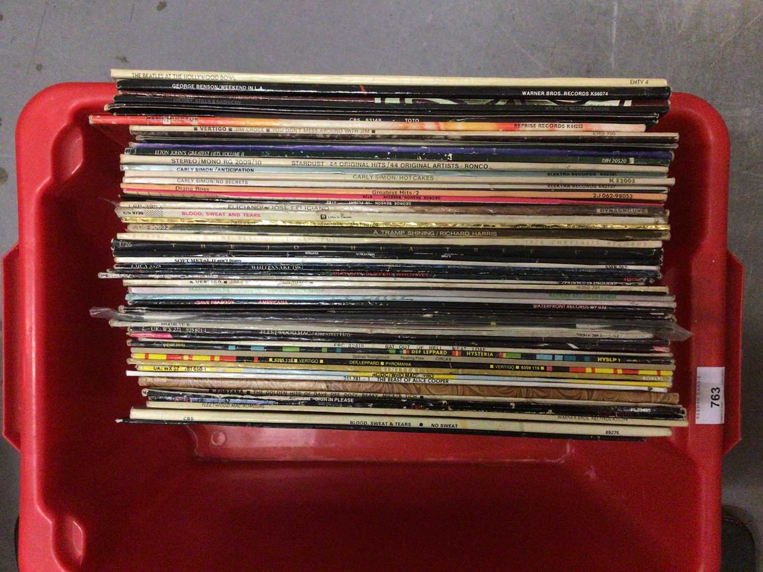 LP records including The Beatles, AC/DC, Alice Cooper and Carly Simon - Image 2 of 6