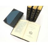 Set of 48 late Victorian leather bound volumes of The Waverley Novels by Sir Walter Scott, published