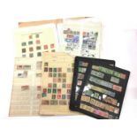 Stamps- World Selection including Australia and States (early issue) Philatelic Congress 1932 sheet