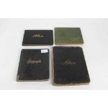 WW1 Military autograph albums including messages, verses, sketches etc.