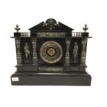Antique slate clock