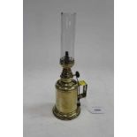 Small French Brass Oil Lamp- lampe feutree, Olympe