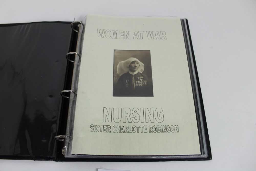 WW1 autograph album belonging to Nurse Turner, Knightsbridge and Charnwood Forest VAD hospitals. Ver - Image 8 of 16