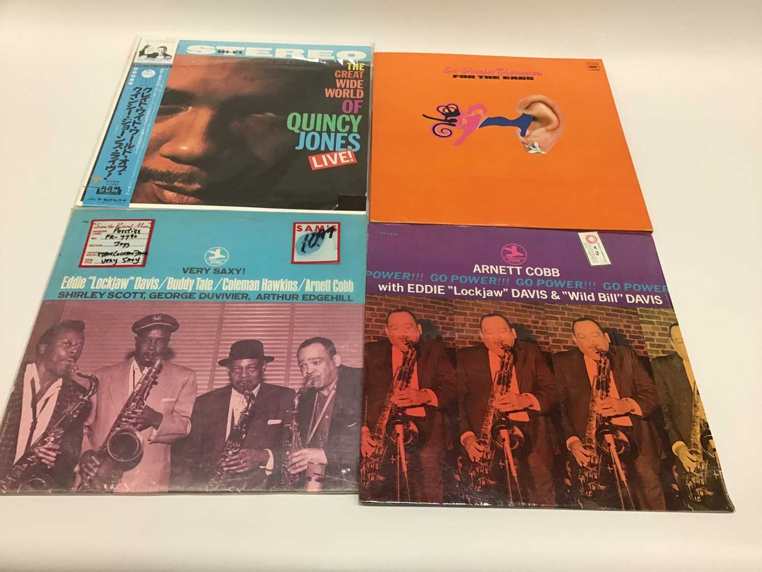 Jazz LP records, including The Junior Mance Trio, Dicky Wells, Roy Haynes Quartet, Eddie Davis and Q - Image 5 of 8