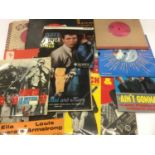 Collection of EP's and single records from the sixties including The Searchers, Kinks, Beatles, Dare