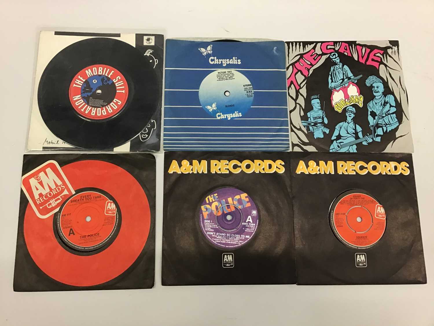 Collection of single records including The Alarm, Skids, Associates, Police, Talk Talk and Duran Dur - Image 4 of 5