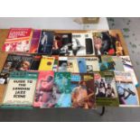 Box of Jazz magazines and programmes