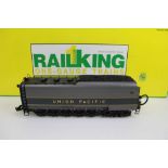 Rail King One Gauge Challenger Steam Engine Union Pacific 4-6-6-4 #404 in original box.