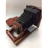 Antique plate camera by Thornton Pickard