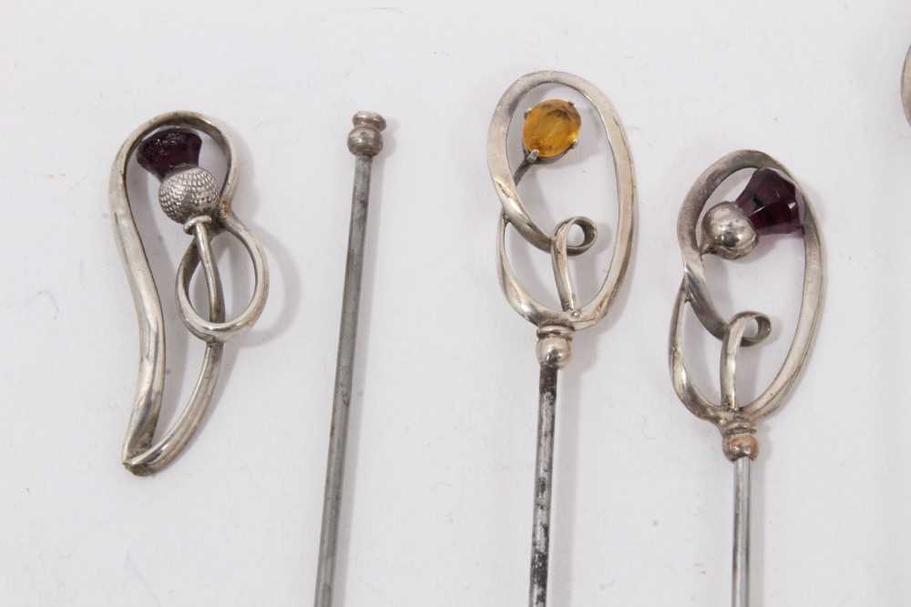 Collection 6 Charles Horner hat pins - Image 2 of 3
