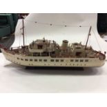 Scratch built model boat- Balmoral