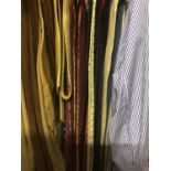 A Quantity of silk ties makes include Christian Dior, Harrods, Hilditch & Key etc, a selection of Ge