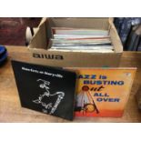 Jazz LP records including Clark Terry, Junior Mance, Mel Powell and Woody Herman (approx 70)