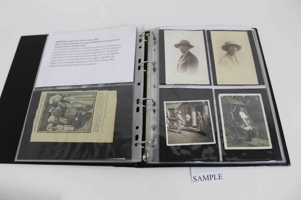 WW1 autograph album belonging to Nurse Turner, Knightsbridge and Charnwood Forest VAD hospitals. Ver - Image 12 of 16