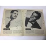 1953 Jazz concert programme, variously autographed