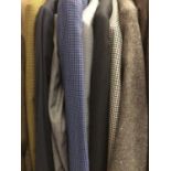 Gentlemen's vintage suits and jackets. Suits including Canali silver Prince of Wales check Baumler d