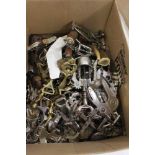 Extensive collection of old corkscrews, bottle openers, penknives and related items
