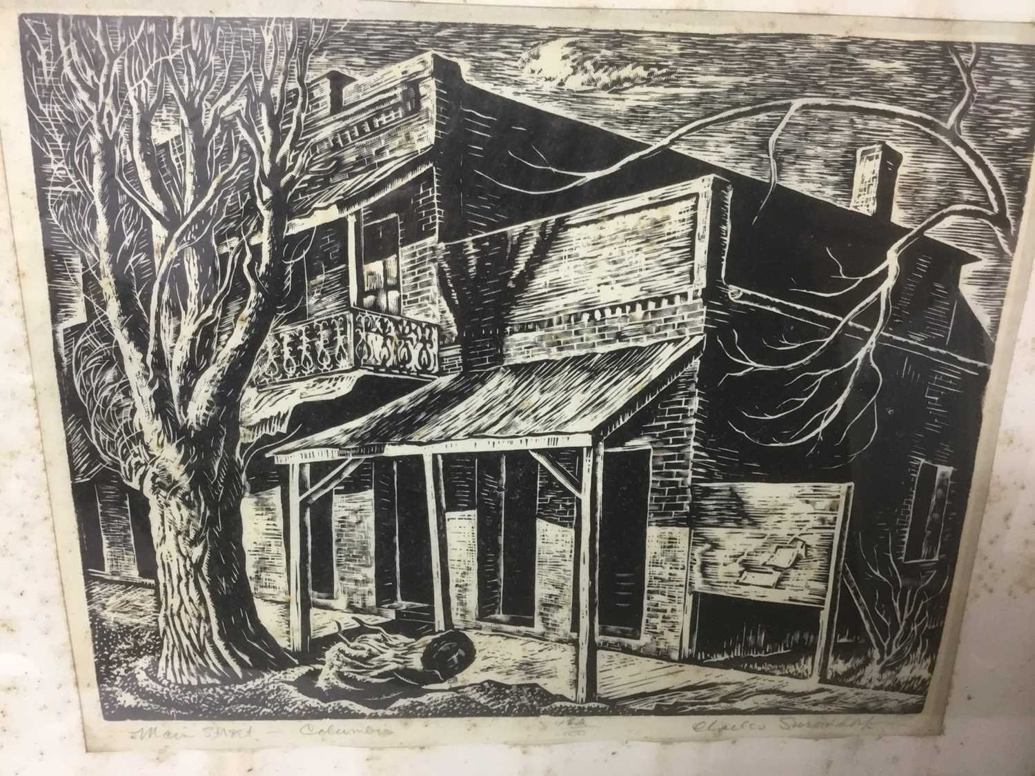 Charles Frederick Surendorf 1906-1979) two woodcut prints - Image 7 of 7