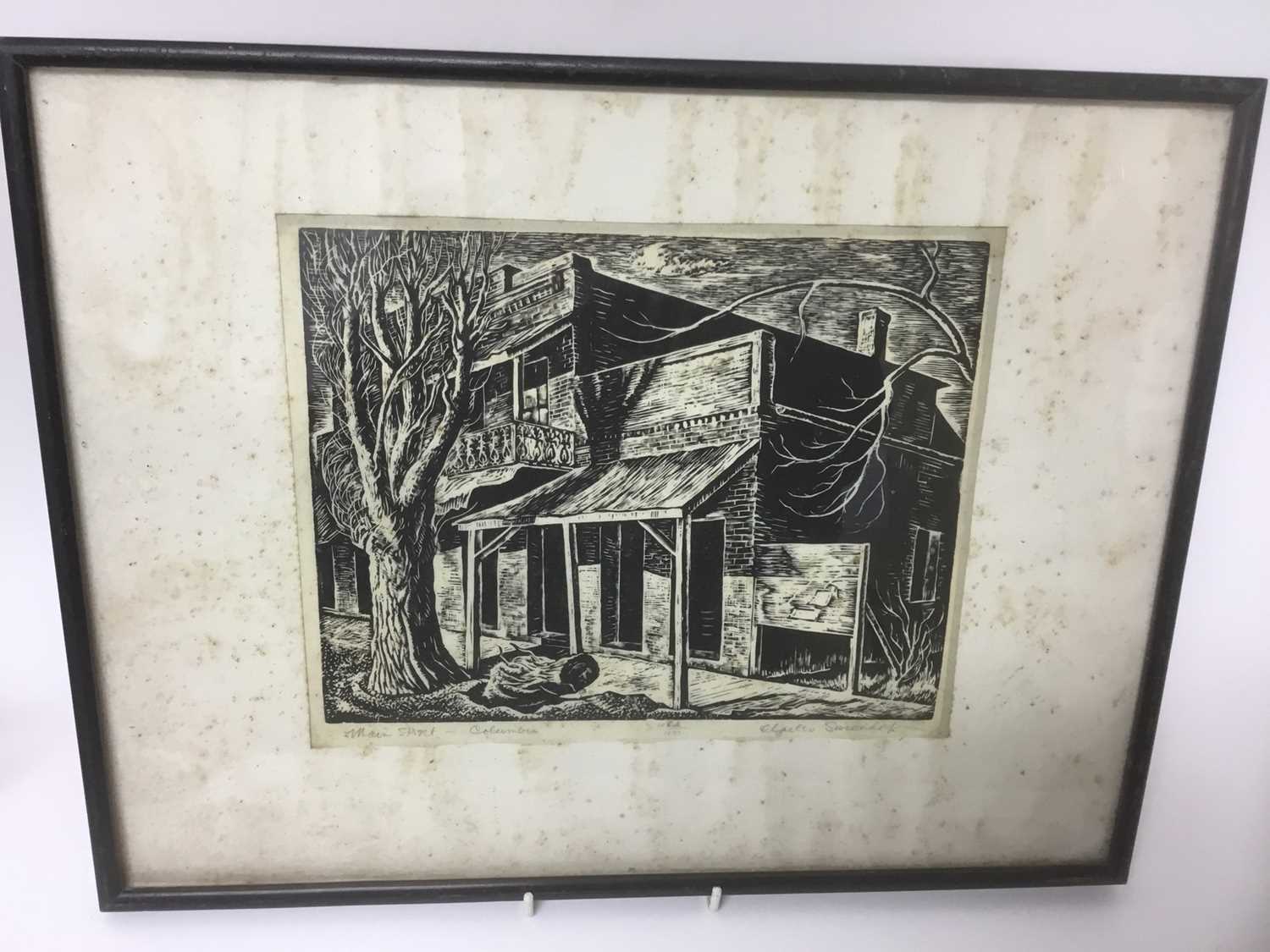 Charles Frederick Surendorf 1906-1979) two woodcut prints - Image 6 of 7