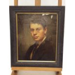 Harry Clifford Pilsbury (1870-1925) oil on canvas - portrait of the artists son, Ronald Clifford Pil