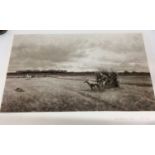 Douglas Adams, set of three Victorian black and white prints - The Waterloo Cup,