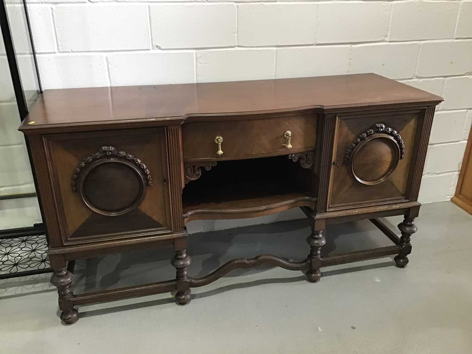 1930s mahogany sideboard