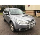 2011 Subaru Forester 2.0 XC 5 Door, Diesel, Manual, finished in Grey with cloth interior, Reg. no. B