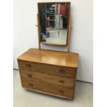 Ercol golden dawn elm dressing chest