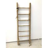 Antique handmade ladder