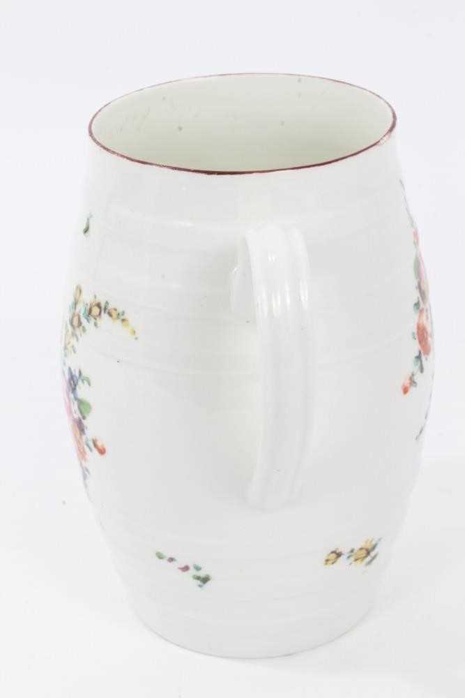 Derby barrel-shaped mug, c.1760 - Image 5 of 10