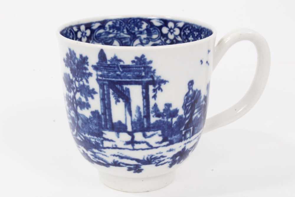 Worcester coffee cup and saucer, c.1775 - Image 6 of 11