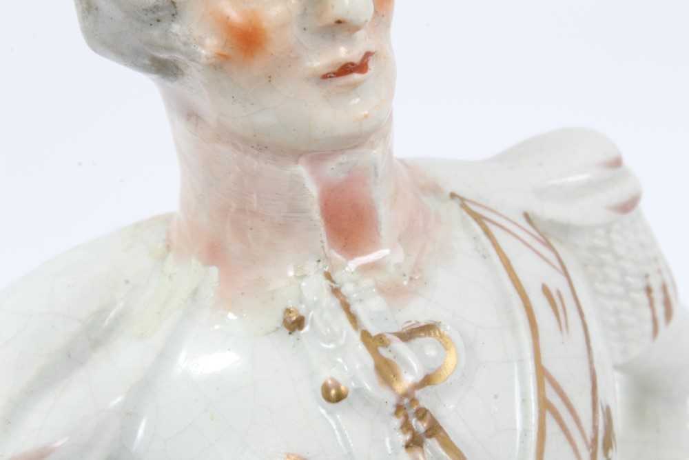 Staffordshire pottery figure of Wellington, c.1860 - Image 8 of 9