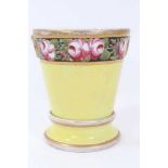 Coalport yellow-ground jardiniere, c.1800-10