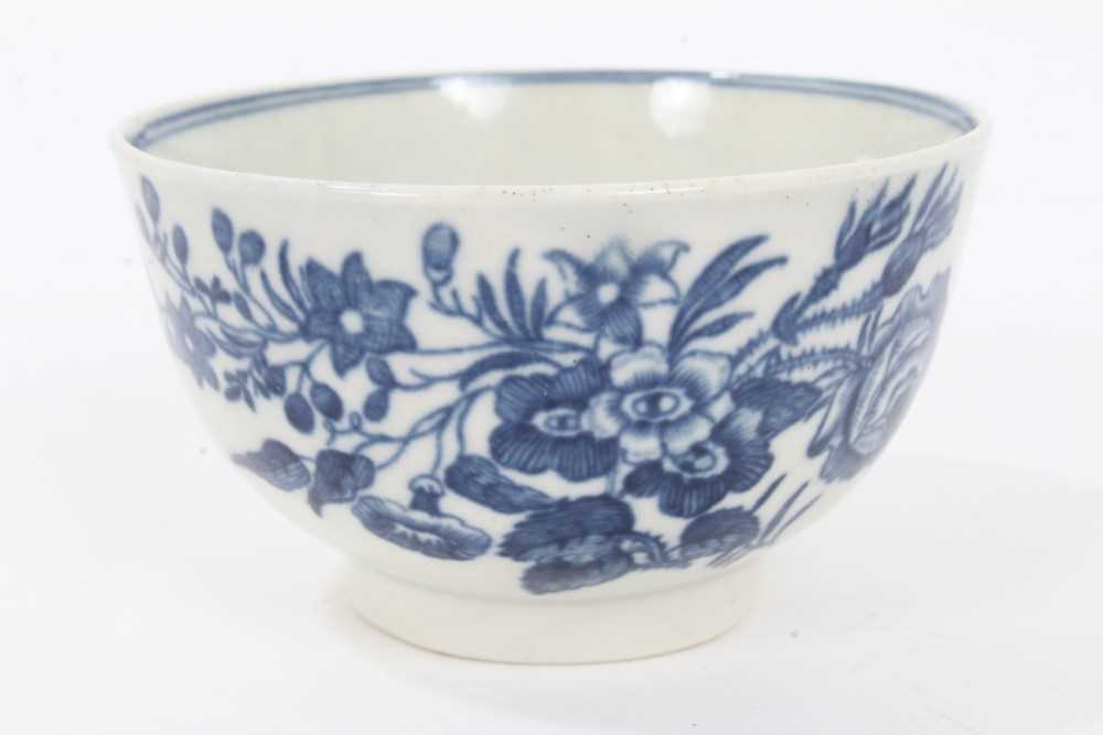 Worcester tea bowl and saucer, c.1770 - Image 6 of 11