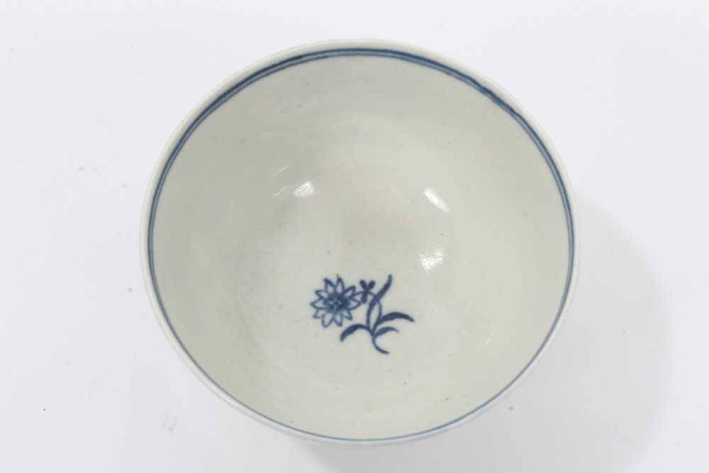 Worcester tea bowl and saucer, c.1770 - Image 10 of 11