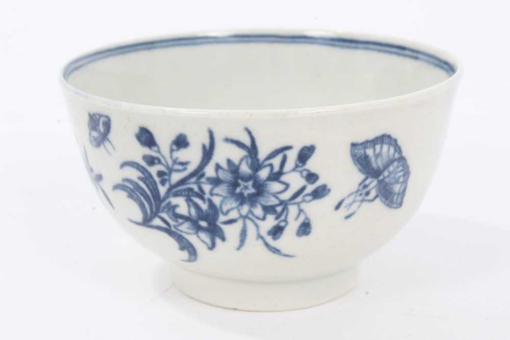 Worcester tea bowl and saucer, c.1770 - Image 8 of 11